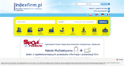 Desktop Screenshot of indexfirm.pl